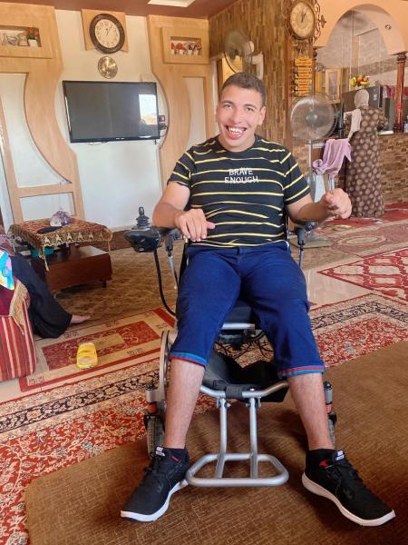 احمد سليم ثالث المكفوفين