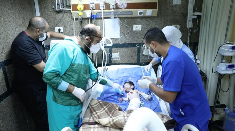 متابعة الحالة الصحية للطفل سليم