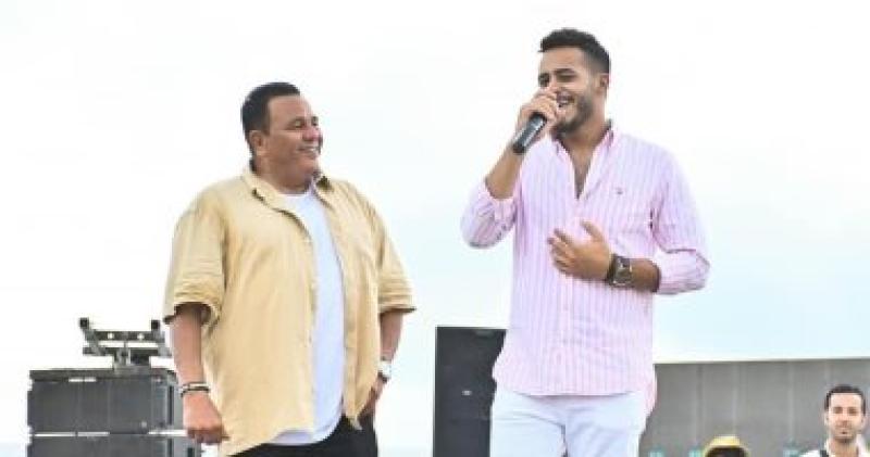 محمد فؤاد والملحن محمدشحاتة