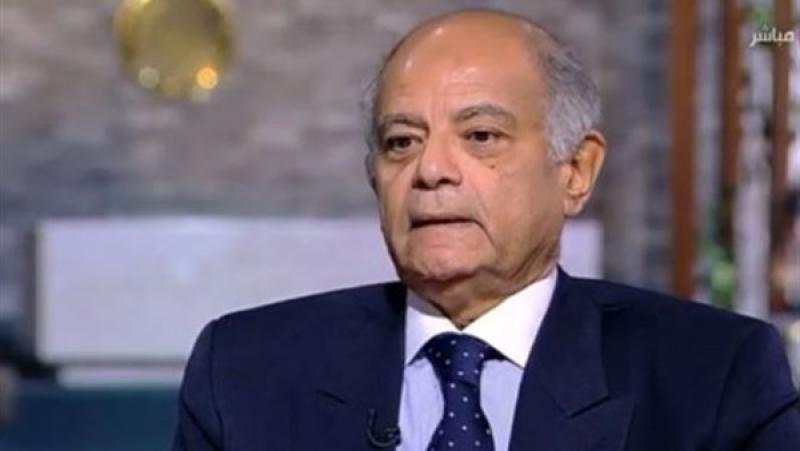 السفير حسين هريدى مساعد وزير الخارجية الأسبق للشئون العربية