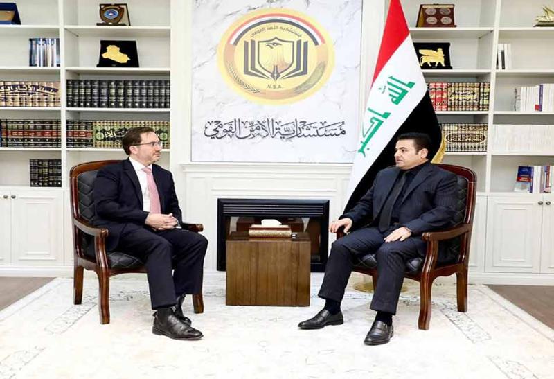 الأعرجي والسفير البريطاني