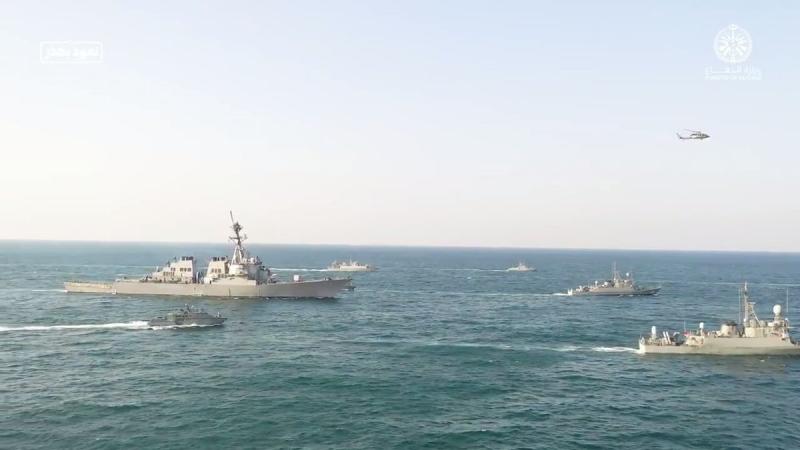 مناورة الغضب العارم للبحرية السعودية والأمريكية