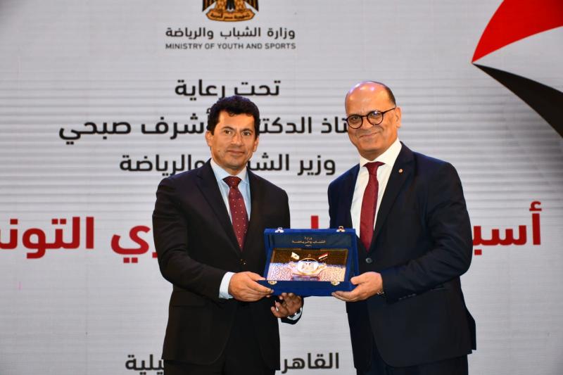 جانب من حفل  ختام أسبوع الإخاء المصرى-التونسى