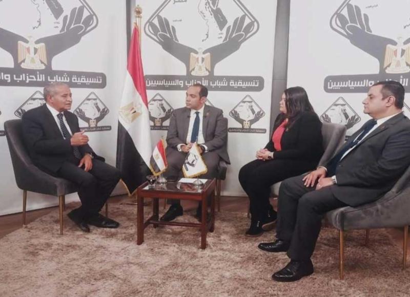 وزير التموين خلال صالون التنسيقية 