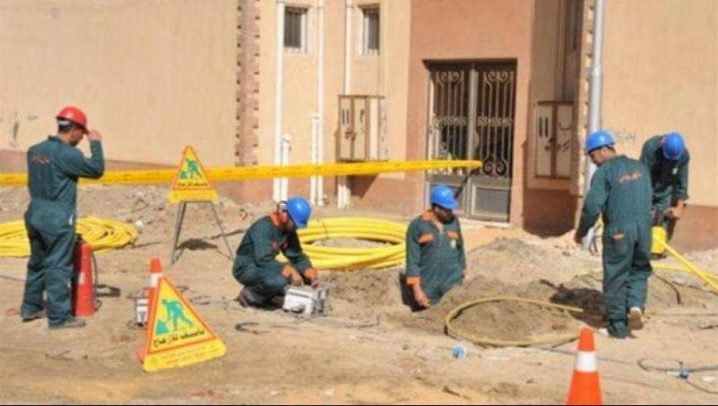 مشروعات توصيل الغاز الطبيعي - ارشيفة