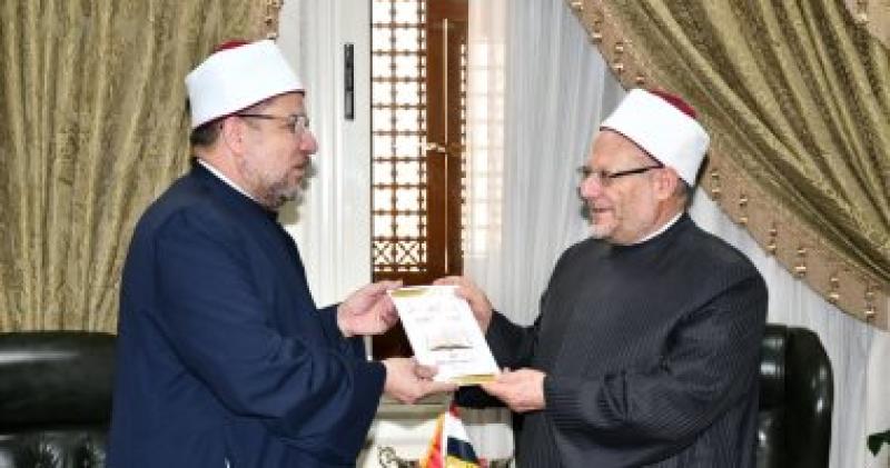 مفتي الجمهورية يستقبل وزير الأوقاف