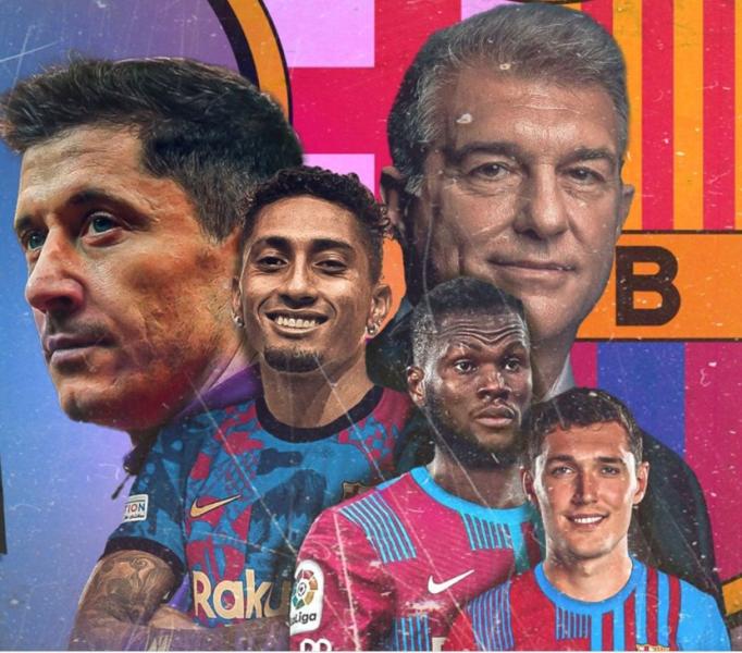 صفقات برشلونة الجديدة