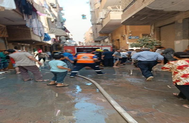 حريق كنيسة أبو سيفين بإمبابة