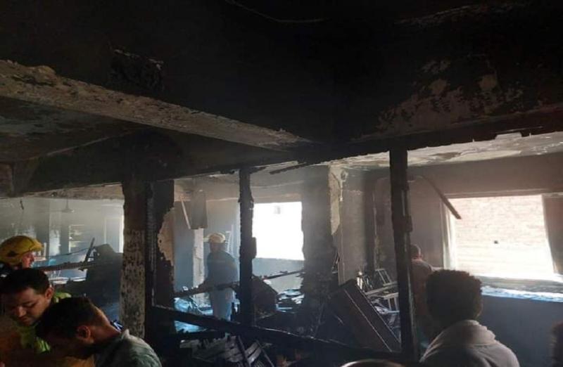 حريق كنيسة أبو سيفين بإمبابة