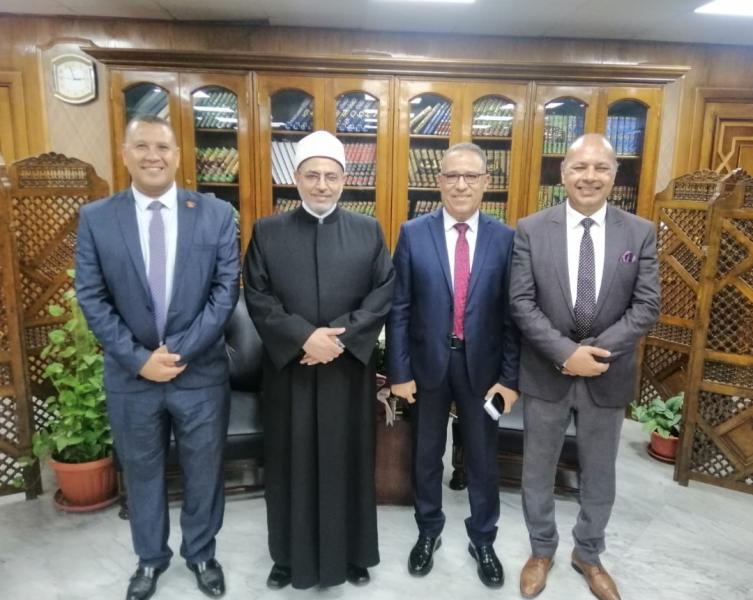 لقاء قيادات جامعة الأزهر 