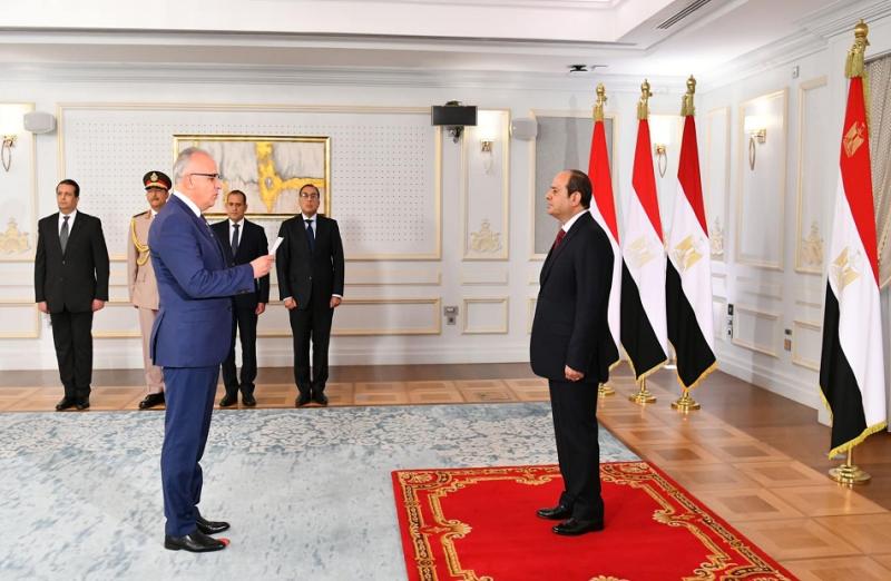 الرئيس السيسي والدكتور هاني سويلم