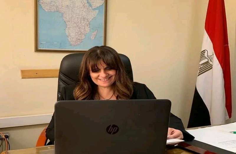 السفيرة سها جندي وزيرة الهجرة