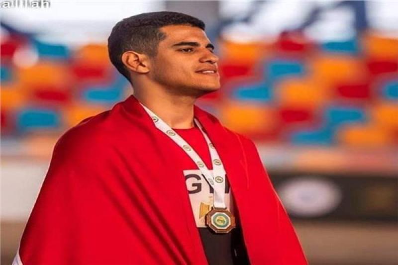 يوسف الشريف لاعب منتخب مصر للدراجات