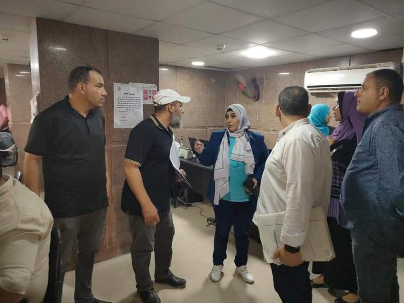 المحاسبة غادة الحمادي رئيس مركز ومدينة شبين