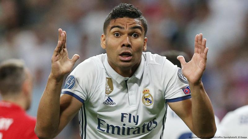 كارلوس كاسيميرو نجم وسط نادي ريال مدريد