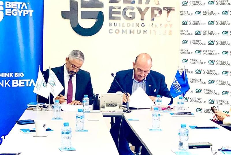 تعاون بين كريدي أجريكول مصر و”بيتا إيجيبت” 