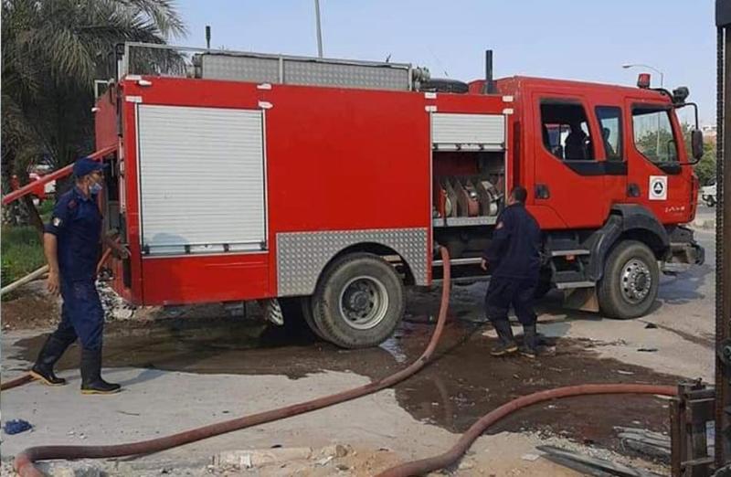 السيطرة على حريق