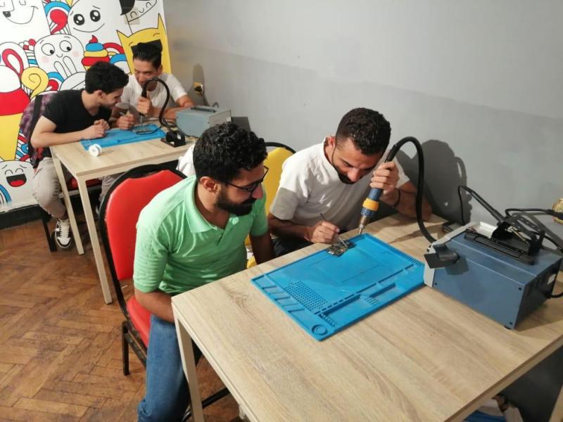 جانب من التدريبات
