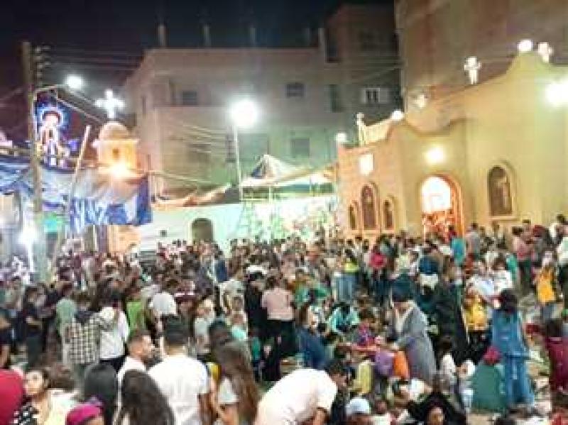 إحتفالات عيد العذراء 
