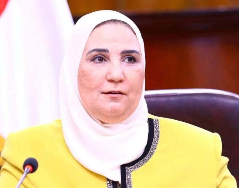 وزيرة التضامن الاجتماعى