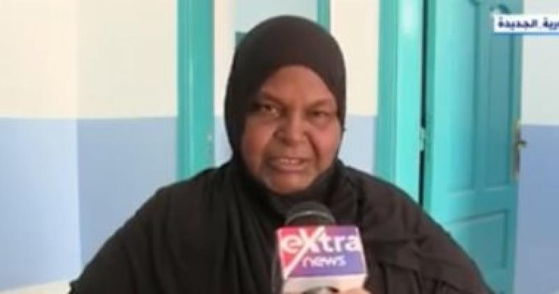 إحدى المستفيدات من مبادرة حياة كريمة