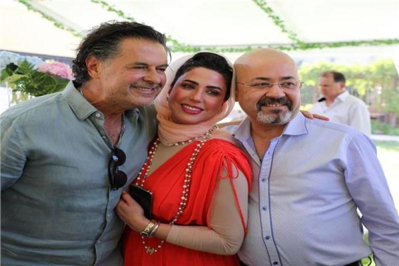 راغب علامة مع زوجة السفير العراقي في الأردن