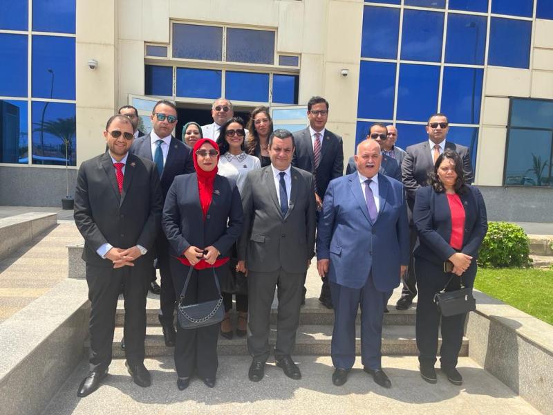وفد ”تنسيقية الشباب” يزور مدينة الروبيكي لصناعة الجلود