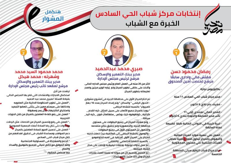 قائمة الخبرة والشباب