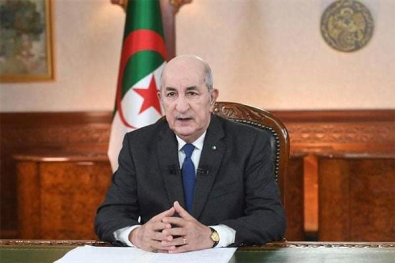 الرئيس الجزائري عبد المجيد تبون