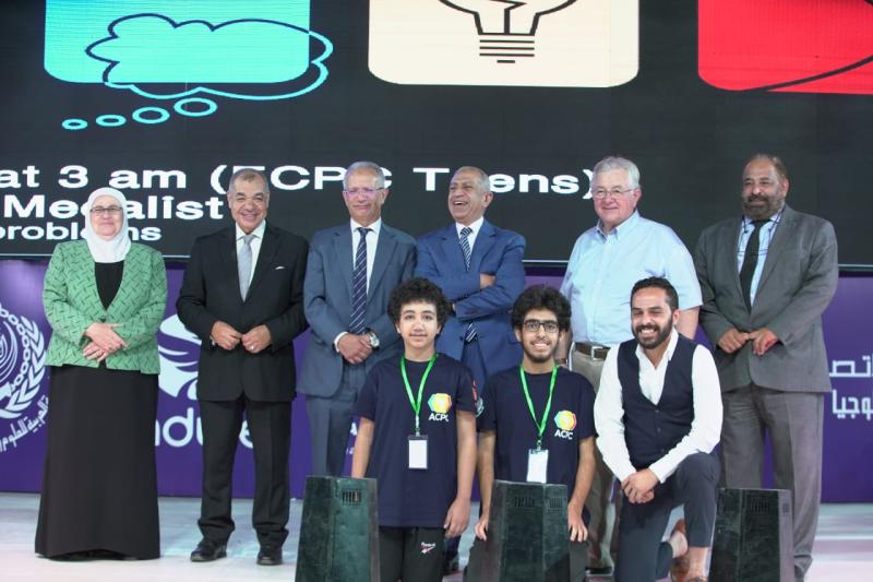 ختام منافسات المسابقة الرسمية للبرمجيات لطلاب الجامعات المصرية بالأكاديمية 