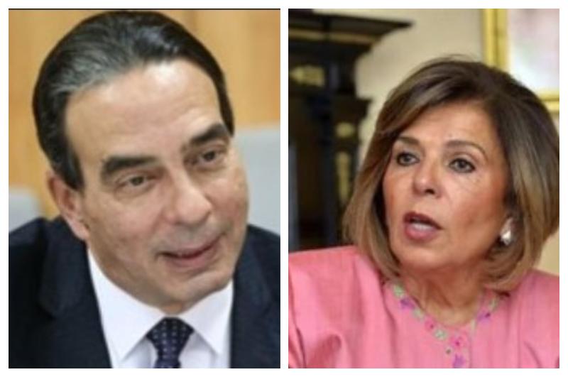  السفيرة مشيرة خطاب و الدكتور أيمن أبو العلا 