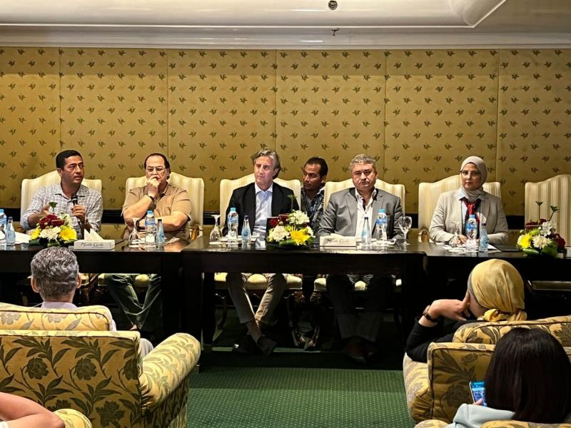 جانب من الورشة  الثانية لنشر محطات الطاقة الشمسية الصغيرة