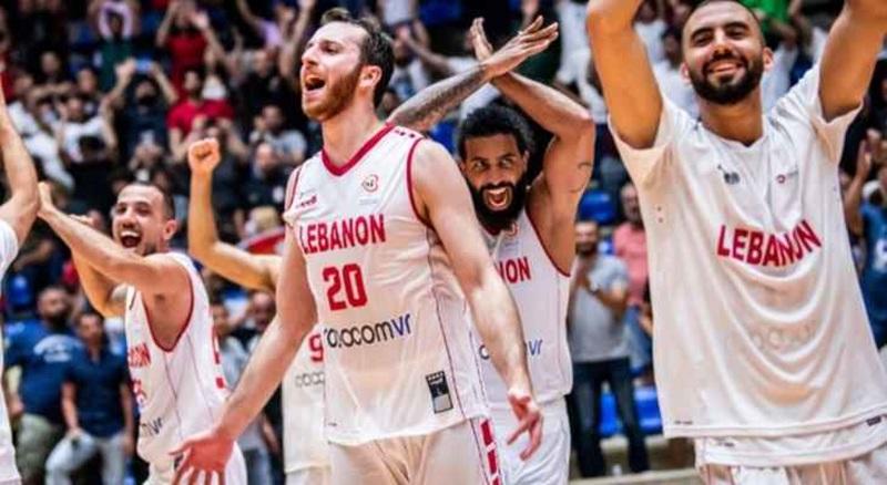 منتخب لبنان لكرة السلة