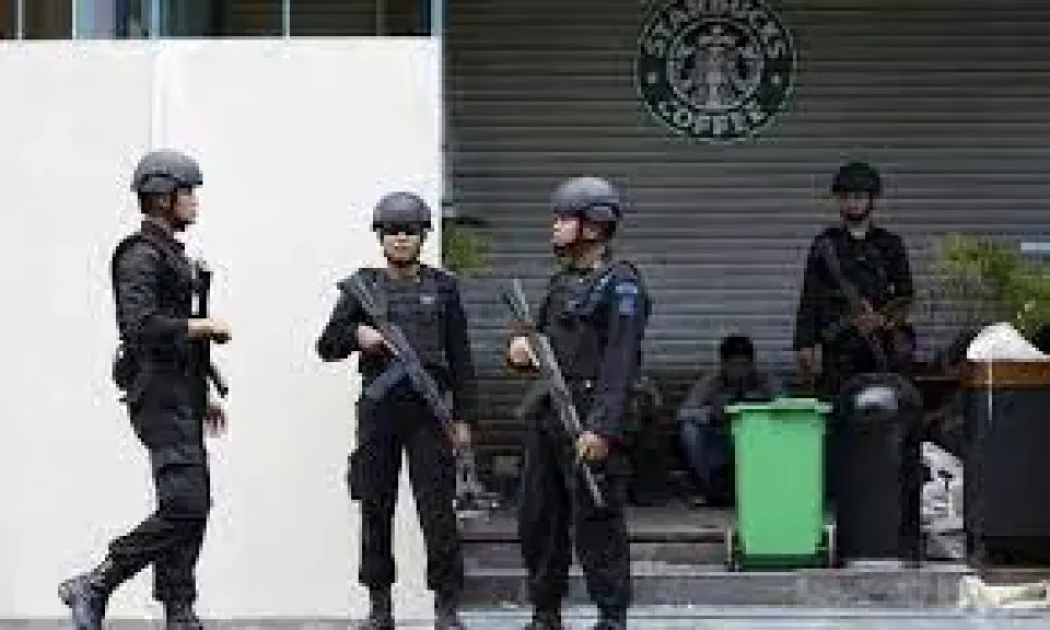 الشرطة الإندونيسية