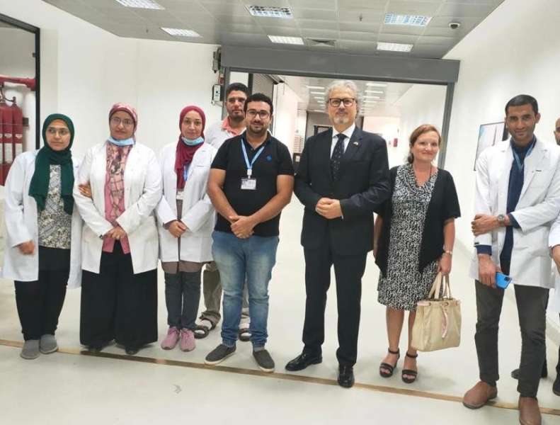 خلال الزيارة