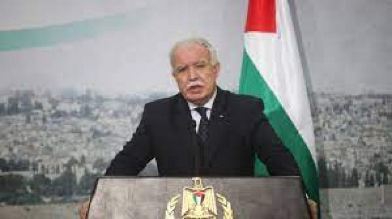 وزير الخارجية الفلسطيني رياض المالكى