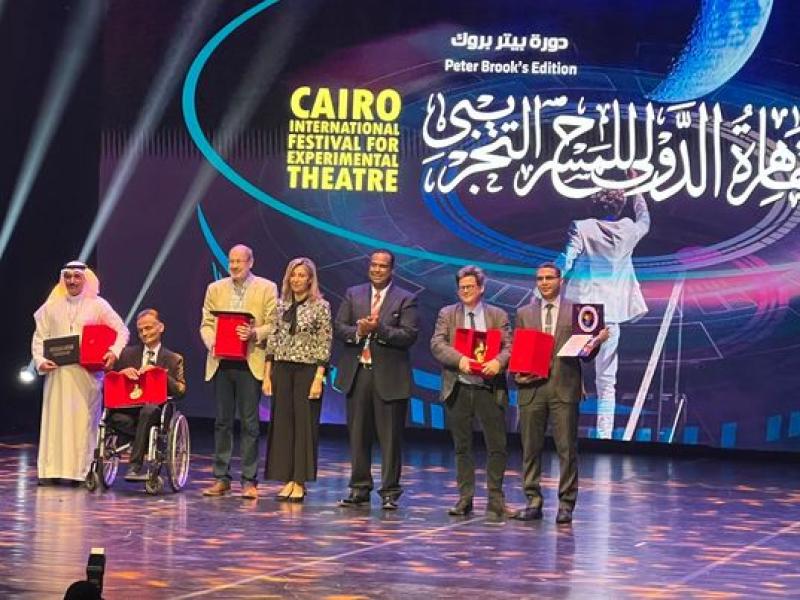 خلال حفل التكريم 