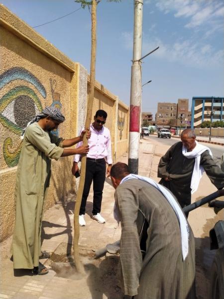   تنفيذ فعاليات مبادرة 100 مليون شجرة  