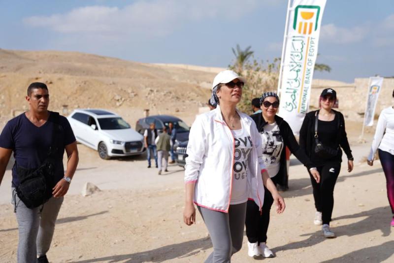 وزيرة البيئة تشارك بمارثون وادى دجلة دعما للشباب وحماية الطبيعة