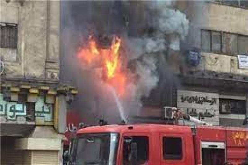 حريق داخل شقة ببولاق الدكرور 