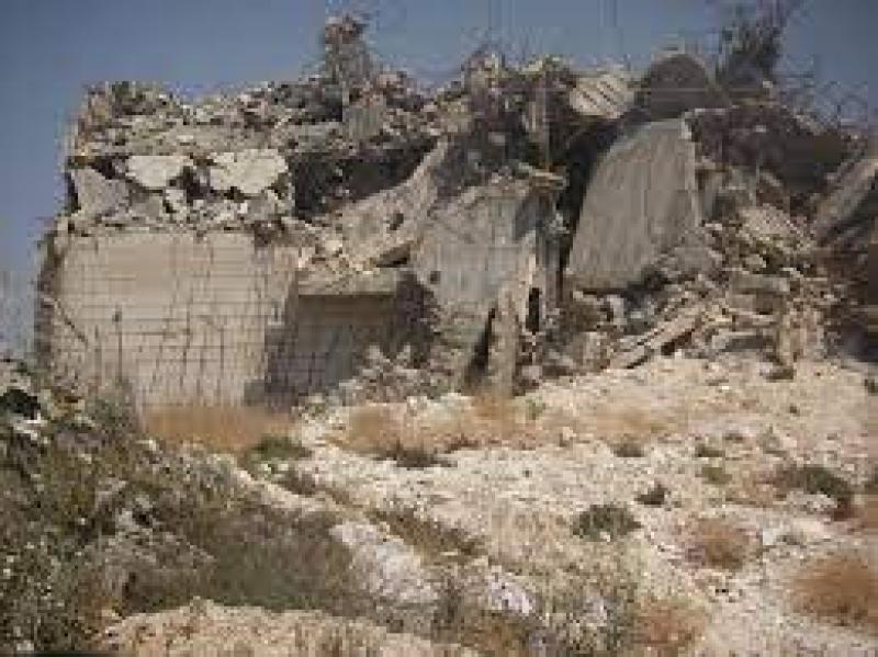 هدم منازل الفلسطينيين