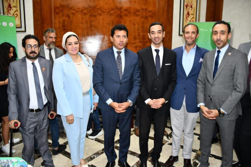 وفد التنسيقية يشارك في إطلاق قافلة "الشباب والمناخ"