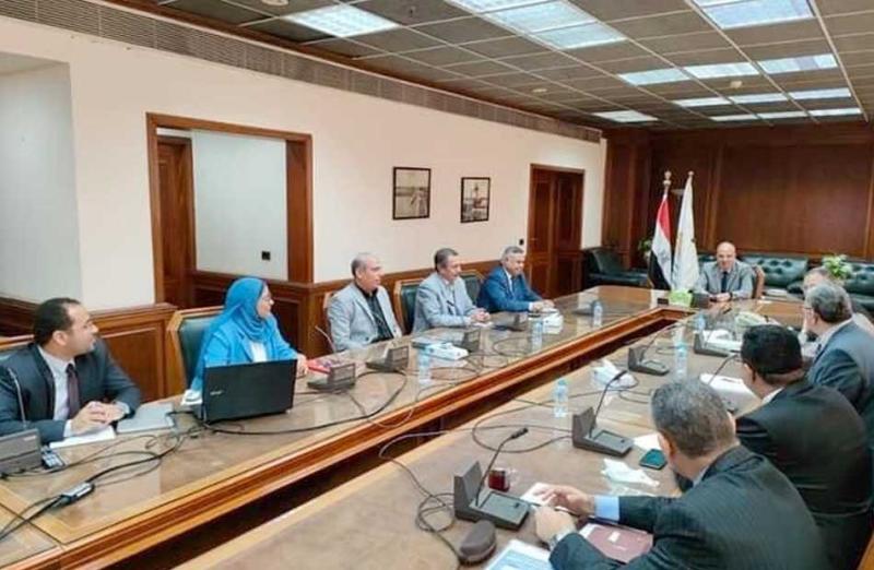 إجتماع وزير الرى 