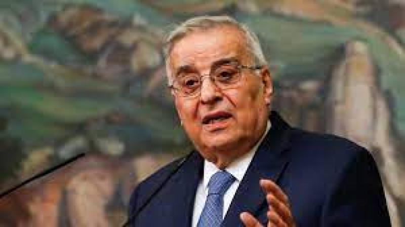 وزير خارجية لبنان عبد الله بوحبيب