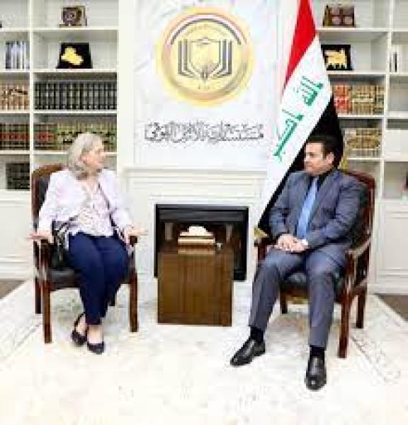 مستشار الأمن القومي قاسم الأعرجي يستقبل مساعدة وزير الخارجية الأمريكي