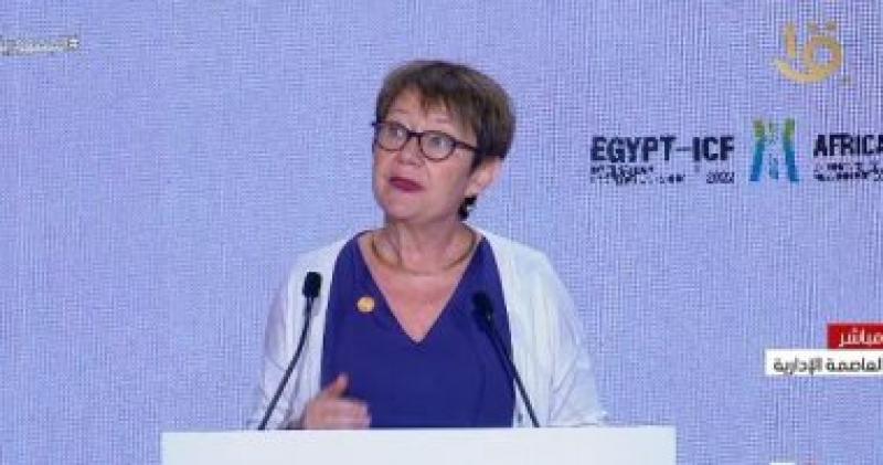الدكتورة أوديل رينو باسو رئيسة البنك الأوروبي لإعادة الإعمار والتنمية