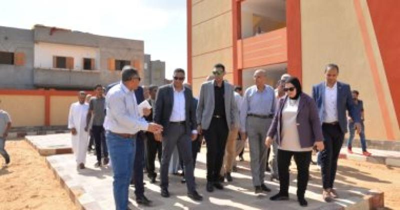 محافظ الدقهلية يفتتح عدد من المدارس