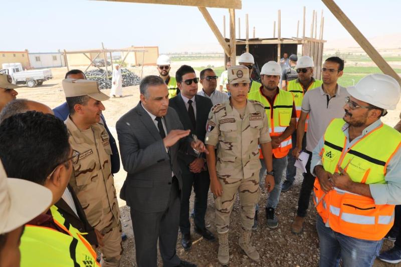 محافظ سوهاج يكلف بنهو محطة معالجة الصرف الصحي بنجوع مازن  