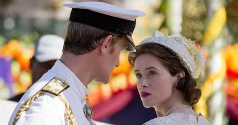 مشاهد من مسلسل The Crown