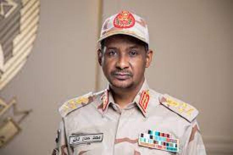 نائب رئيس مجلس السيادة بالسودان الفريق أول محمد حمدان دقلو